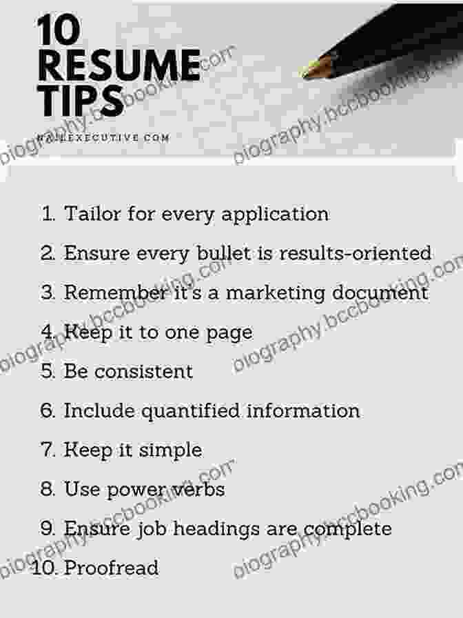 100 Resume Writing Tips Book By Bronwyn Houldsworth 100 Resume Writing Tips Bronwyn Houldsworth