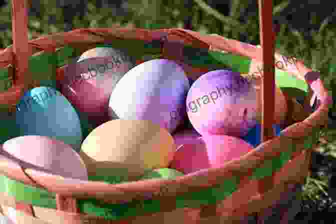 A Basket Of Colorful Easter Eggs Who Stole All The Easter Eggs? : A Laugh Out Loud Easter Bunny Story That Is A Delight To Read Anytime (The Magical Village Of Tickle On The Tum)