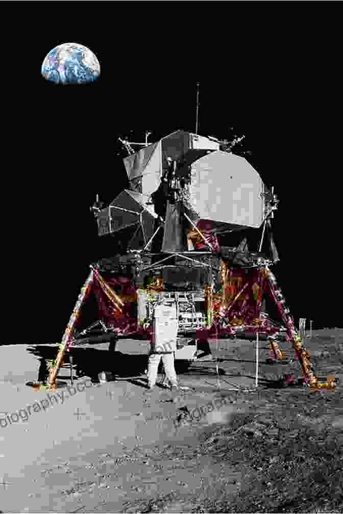 A Breathtaking Image Of The Lunar Module Eagle Descending Towards The Desolate Yet Captivating Surface Of The Moon Stories That Changed America: Muckrakers Of The 20th Century