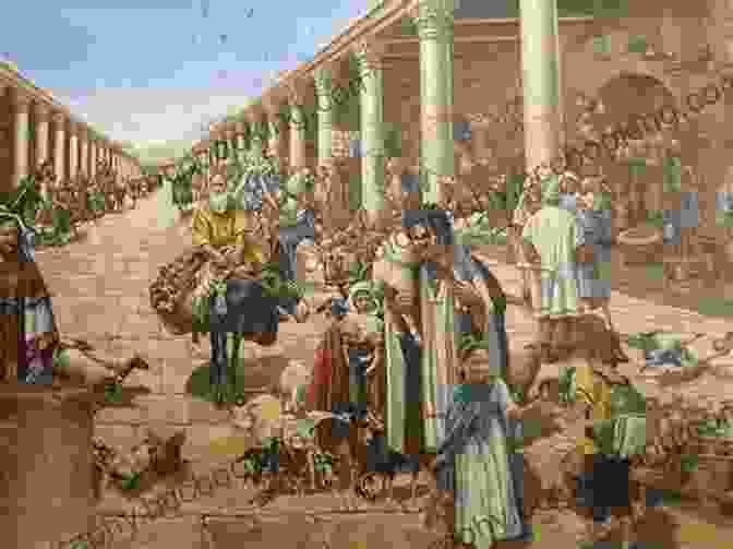 A Bustling Marketplace In First Century Judea, Filled With Merchants And Shoppers The World Jesus Knew: A Curious Kid S Guide To Life In The First Century (Curious Kids Guides 1)