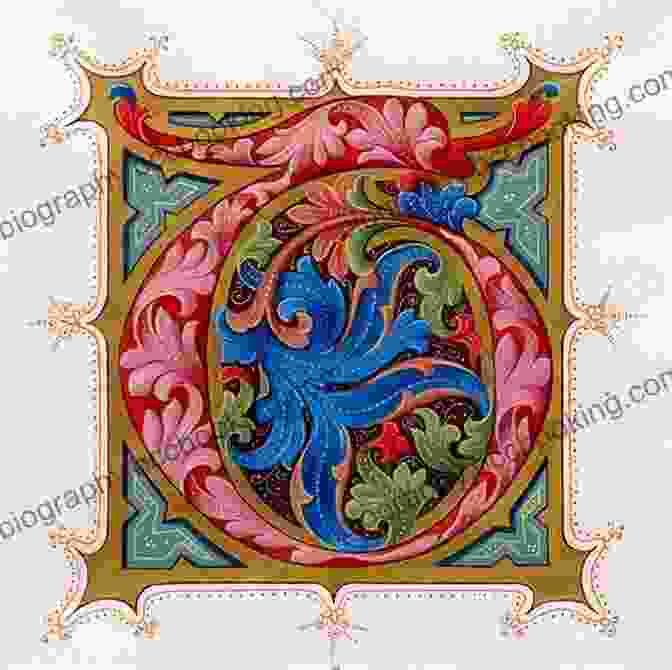 A Detailed Illuminated Initial Letter Illuminated Initials In Full Color: 548 Designs (Dover Pictorial Archive)