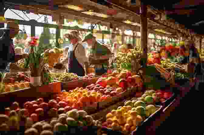 A Lively Market Scene In Hedingham's Market Square, Showcasing Local Produce And Artisanal Goods. Hedingham Histories Carol Sullivan Johnson