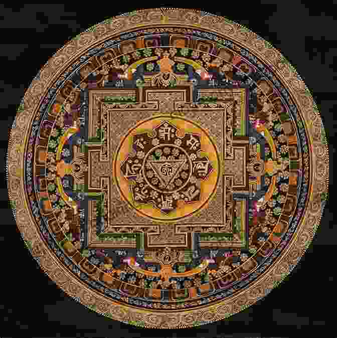 A Mesmerizing Tibetan Mandala Showcasing Geometric Patterns Creative Beaded Jewelry: 33 Exquisite Designs Inspired By The Arts Of China Japan India And Tibet