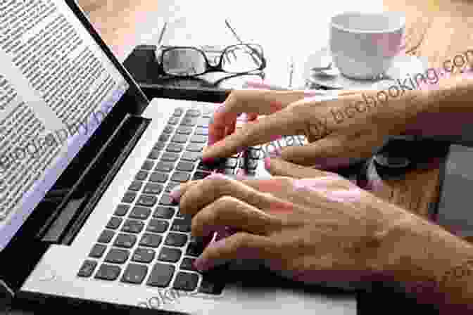 A Person Writing On A Laptop Presenting Data Effectively: Communicating Your Findings For Maximum Impact