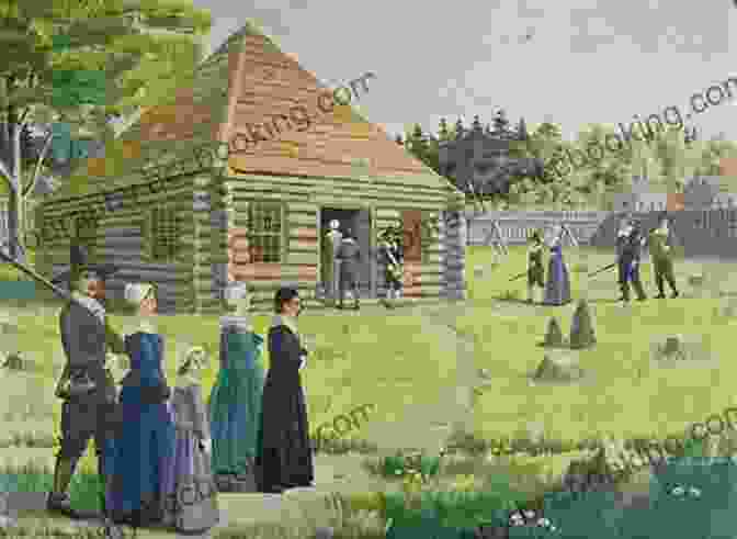 A Puritan Village, Depicting Strict Social Regulations History Of Colonial America: A Captivating Guide To The Colonial History Of The United States Puritans Anne Hutchinson The Pilgrims Mayflower Pequot War And Quakers