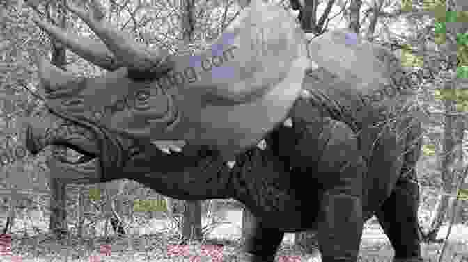 A Triceratops Grazing On Plants, Its Three Horns Prominent National Geographic Little Kids First Big Of Dinosaurs (Little Kids First Big Books)