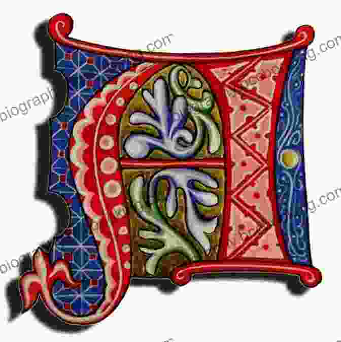 A Vibrant Illuminated Initial Letter Illuminated Initials In Full Color: 548 Designs (Dover Pictorial Archive)