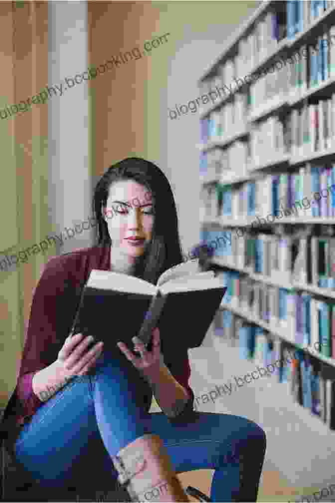 A Woman Reading A Book In A Library Or Bookstore, Surrounded By Bookshelves. A Small Door Set In Concrete: One Woman S Story Of Challenging BFree Downloads In Israel/Palestine