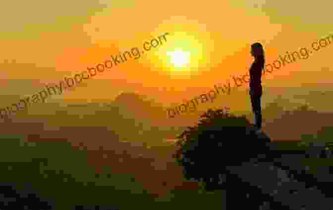 A Woman Standing On A Hilltop, Looking Out At The Sunset, Contemplating Her Journey. Follow The Dream: A Novel