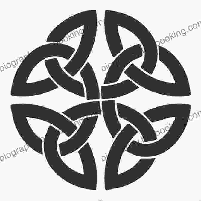 An Exquisite Celtic Knotwork, Showcasing The Intricate Artistry And Cultural Identity Of The Ancient Celts. Saxons Vikings And Celts: The Genetic Roots Of Britain And Ireland