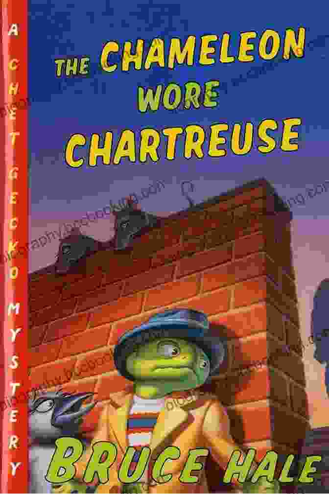 Book Cover Of The Chameleon Wore Chartreuse, Featuring Chet Gecko And His Iguana Friend, Sal The Chameleon Wore Chartreuse: A Chet Gecko Mystery