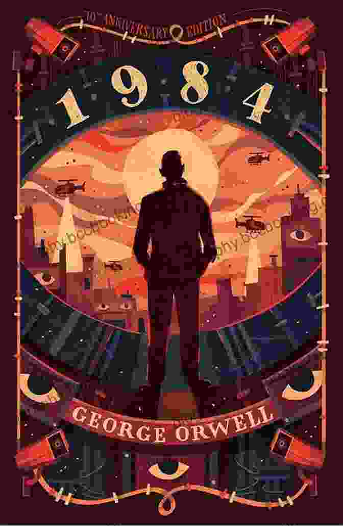 Cover Of George Orwell's 1984 Best Dystopian Novels Everyone Should Read (1984 Brave New World We The Time Machine The Iron Heel)