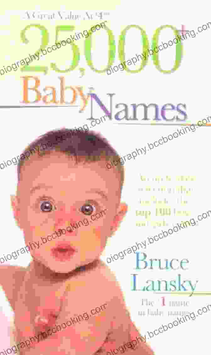 Cover Of The Book 25,000 Baby Names By Bruce Lansky 25 000+ Baby Names Bruce Lansky
