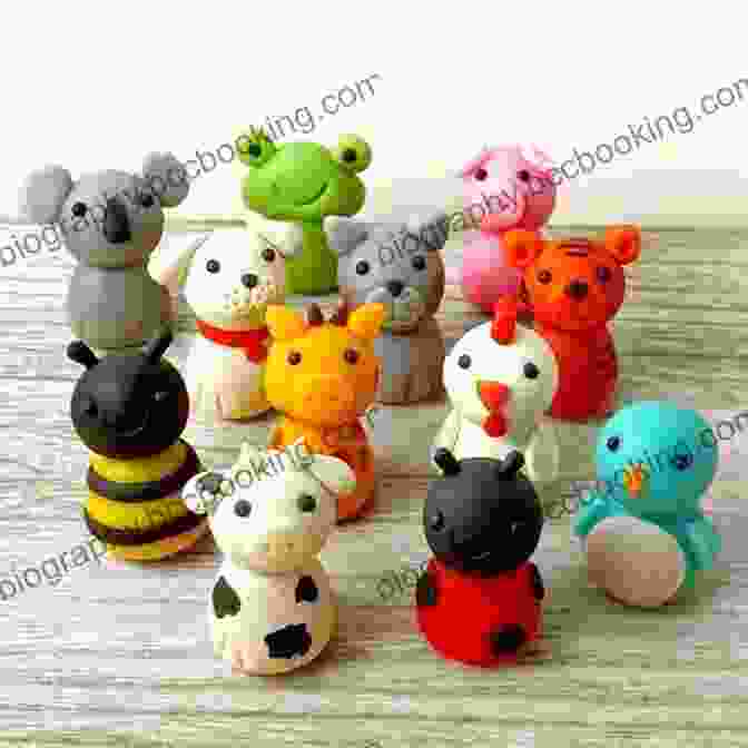 Cute Animal Miniatures Made With Air Dry Polymer Clay Lab For Kids: 52 Projects To Make Model And Mold With Air Dry Polymer And Homemade Clay