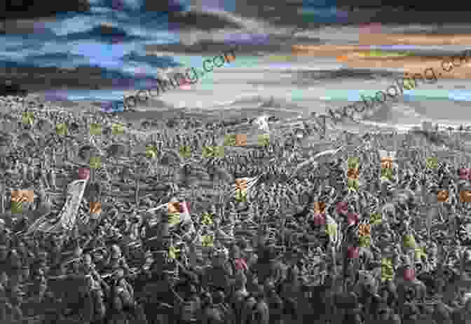 Depiction Of The Battle Of Bannockburn, A Turning Point In Scottish History THE STORY OF ROBERT BRUCE (ILLUSTRATED)