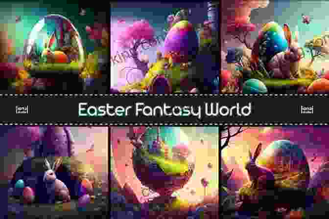 Easter Fantasy Cover Image The Happy Easter Butterfly: Enjoy The Perfect For Any Girl S Bedtime Story Collection Easter Fantasy For Age 6 8