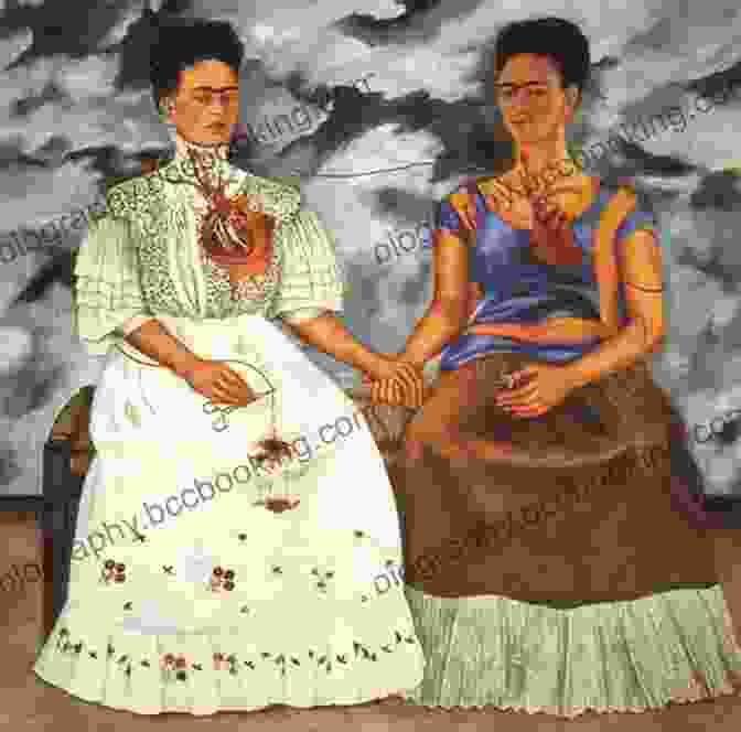 Frida Kahlo's The Two Fridas, Exploring The Complexities Of Identity And Self Portraiture Landscape Painting With Twenty Four Reproductions Of Representative Pictures Annotated