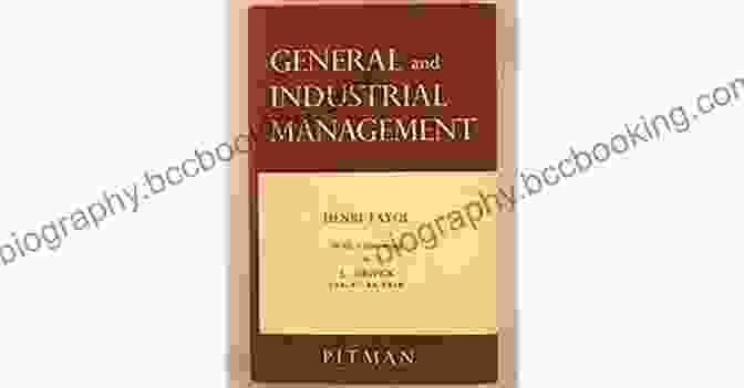 General And Industrial Management Book Cover General And Industrial Management Brian Souza