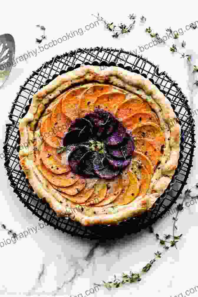 Golden Brown Savory Tart Filled With Vegetables And Cheese Baking For All Celebrations: A Treasury Of Recipes For Daily Parties