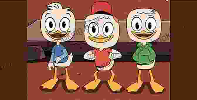 Huey, Dewey, And Louie, The Mischievous Nephews Of Donald Duck. Press Enter To Continue Carl Barks