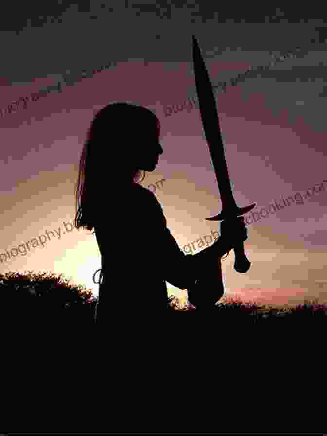 Illustration Of A Princess Holding A Sword The Princess Of Kosovo: A Peacekeeper S Short Story