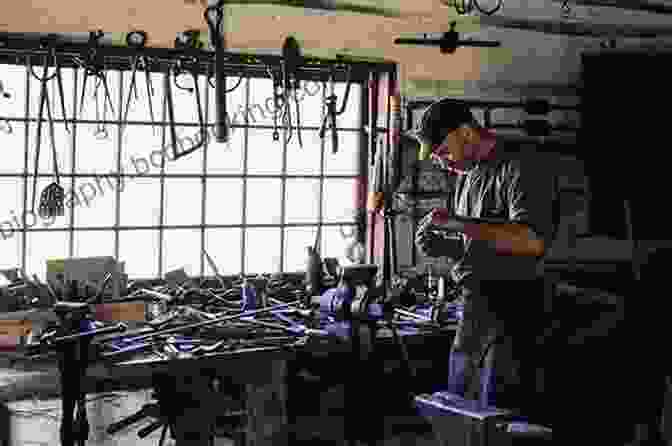 Image Of A Craftsman Working On A Steel Drum In A Workshop Steel Drums (Made By Hand 3)