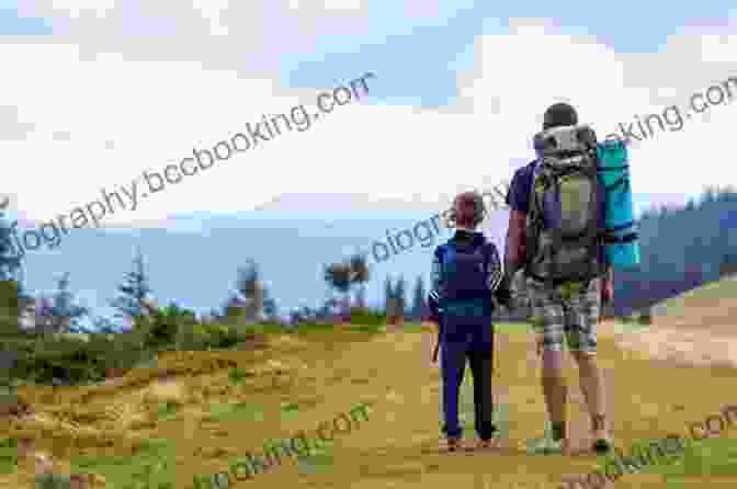 Image Of A Father And Son Hiking Together, Sharing Laughter And Bonding In Nature. PAPA PICCOLO Families Fatherhood Caring And Nurturing Text Only Children S (Character Education Picture EBooks For Children)