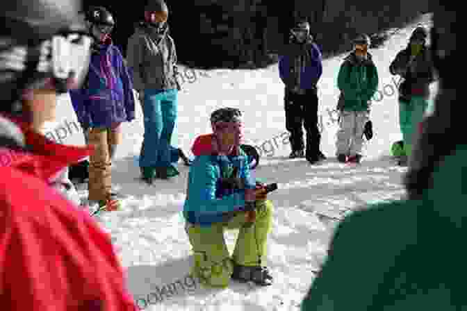 Instructor Leading An Avalanche Safety Course Staying Alive In Avalanche Terrain
