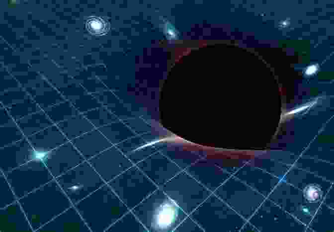 Intriguing Image Of A Black Hole Warping Spacetime The Fabric Of The Cosmos: Space Time And The Texture Of Reality