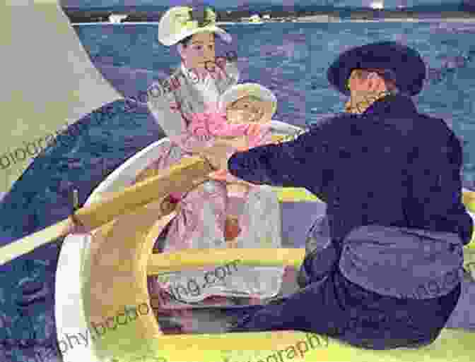 Mary Cassatt's The Boating Party, Portraying The Leisurely Elegance Of Summer Pastimes Landscape Painting With Twenty Four Reproductions Of Representative Pictures Annotated