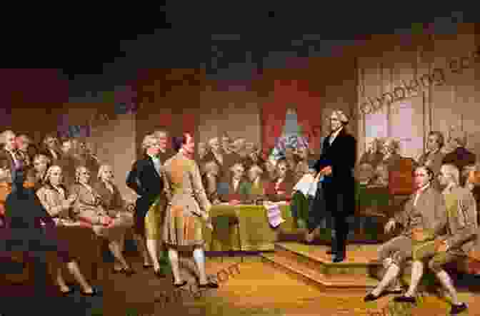 Painting Depicting The Constitutional Convention, Where The Framework For The United States Government Was Established. The American Revolution: A Captivating Guide To The American Revolutionary War And The United States Of America S Struggle For Independence From Great Britain (Captivating History)
