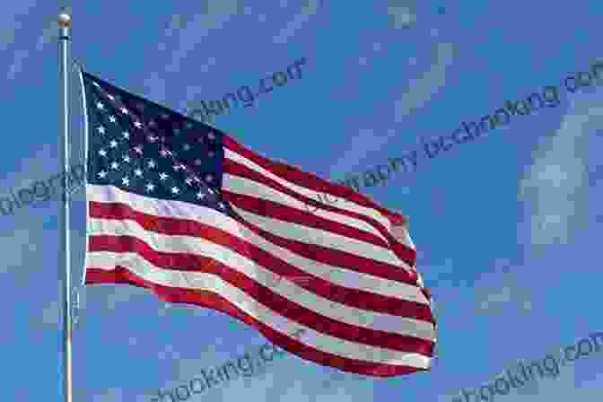 Photo Of A Large American Flag Waving In The Wind I Pledge Allegiance Caroline Weber