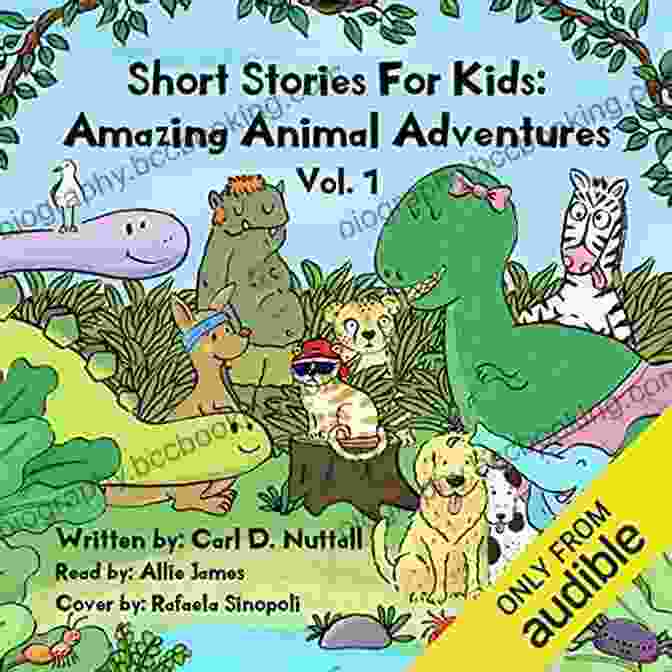 Playful Lion Cub Short Stories For Kids: Amazing Animal Adventures (6 Exciting Mini For Children): Volume 8