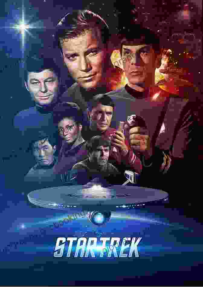 Promotional Poster For The TV Series Star Trek: Strange New Worlds, Featuring Captain Christopher Pike And The Crew Of The Starship Enterprise. Star Trek: Strange New Worlds X