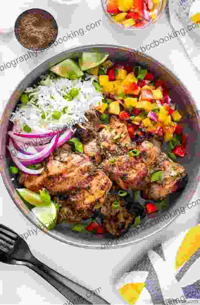 Sizzling Jamaican Jerk Chicken, Marinated In A Vibrant Blend Of Spices Afro Vegan: Farm Fresh African Caribbean And Southern Flavors Remixed A Cookbook