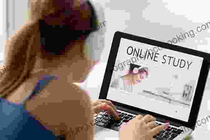 Student Studying Online On Campus To Online: Transitions Practice