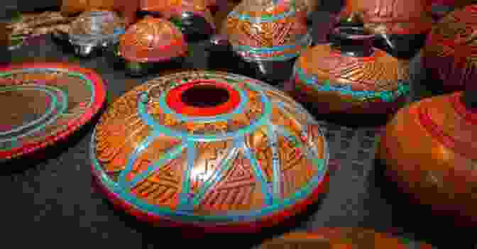 Stunning Ceramic Pot Featuring Vibrant Geometric Patterns Inspired By Native American Traditions Pottery Of The Southwest: Ancient Art And Modern Traditions (Shire Library USA)