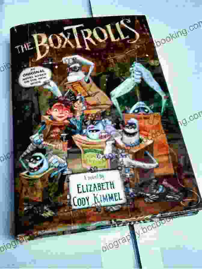 The Cover Of 'The Art Of The Boxtrolls' Artbook, Featuring An Array Of Colorful Characters Against A Steampunk Inspired Cityscape The Art Of The Boxtrolls