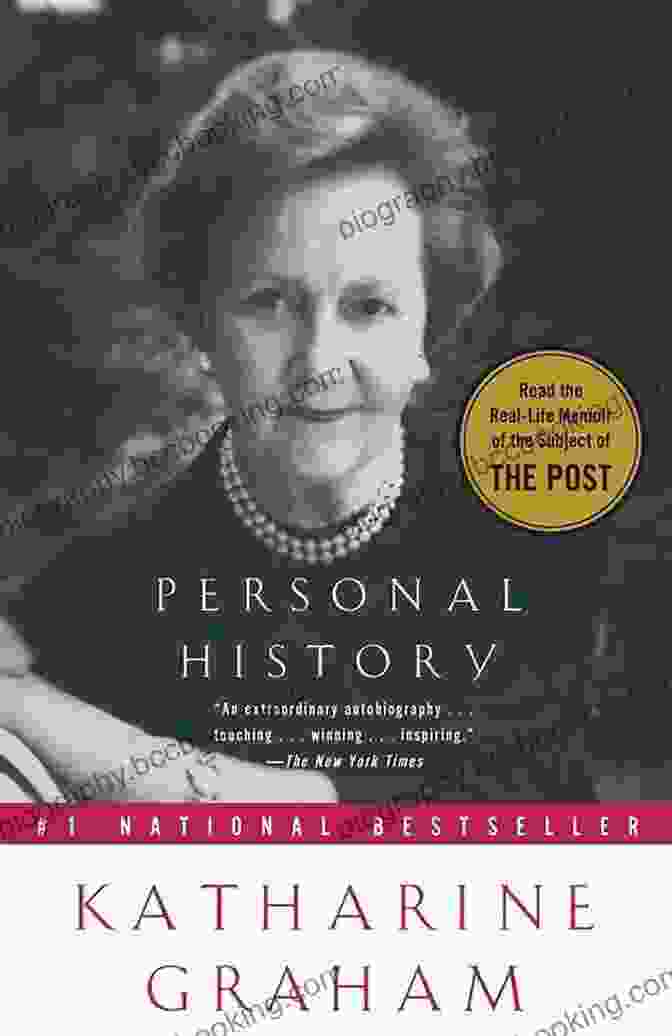 The Katharine Graham Story Book Cover, Showing An Image Of Katharine Graham With The Washington Post Building In The Background. Power Privilege And The Post: The Katharine Graham Story