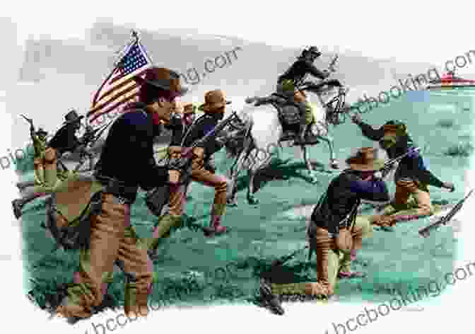 The Rough Riders Charging Up San Juan Hill During The Spanish American War. Teddy Roosevelt: A Captivating Guide To The Life Of Theodore Roosevelt Who Served As The 26th President Of The United States Of America (Captivating History)