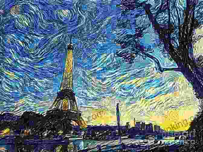 Van Gogh's 'The Eiffel Tower' Van Gogh Townscapes (Illustrated) (Affordable Portable Art)