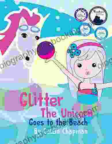Glitter The Unicorn Goes To The Beach
