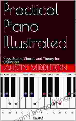 Practical Piano Illustrated: Keys Scales Chords And Theory For Beginners