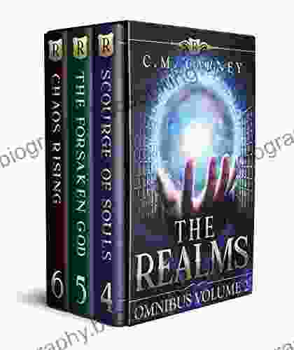 The Realms Boxed Set Volume 2 (Books 4 6): (An Epic GameLit/LitRPG Portal Fantasy Adventure) (The Realms Omnibus)