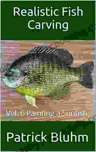 Realistic Fish Carving: Painting A Sunfish